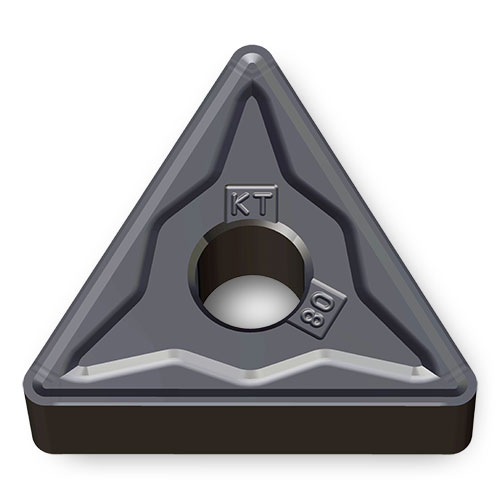 Picture of TNMG432KT TT7005 Ingersoll TNMG220408KT TT7005 Triangle Negative Carbide 0.0310 0.79mm Radius Roughing, Semi Finishing