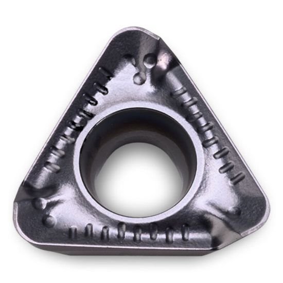 Show details for Ingersoll THES100516R-HR IN2035 Milling Insert Triangle 0.062 TiAlN HiPosTrio Insert Picture of Ingersoll THES100516R-HR IN2035 Milling Insert Triangle 0.062 TiAlN HiPosTrio Insert