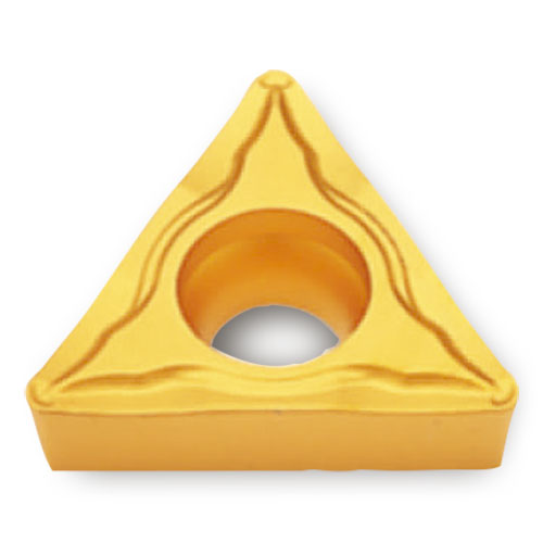 Picture of TCMT21.52FG TT7015 Ingersoll TCMT110208FG TT7015 Triangle Positive Carbide 0.0310 0.79mm Radius Roughing, Semi Finishing