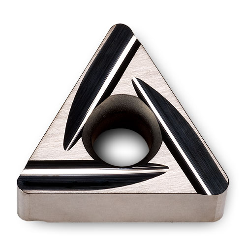 Picture of TNGG2.532R CT3000 Ingersoll TNGG130408R CT3000 Triangle Negative Cermet 0.0310 0.79mm Radius Roughing, Semi Finishing