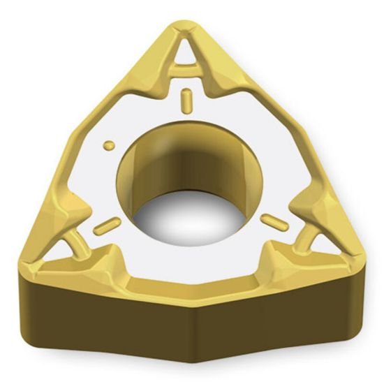 Picture of WNMX332FS TT8115 Ingersoll WNMX060408FS TT8115 Trigon Negative Carbide 0.0310 0.79mm Radius Roughing, Semi Finishing