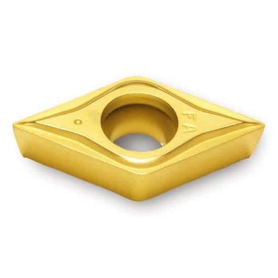 Picture of DCMT32.52FA TT8115 Ingersoll DCMT11T308FA TT8115 55.0° Positive Carbide 0.0310 0.79mm Radius Roughing, Semi Finishing