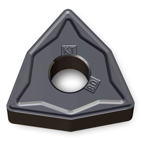 Picture of WNMG434KT TT7005 Ingersoll WNMG080416KT TT7005 Trigon Negative Carbide 0.0630 1.60mm Radius Roughing