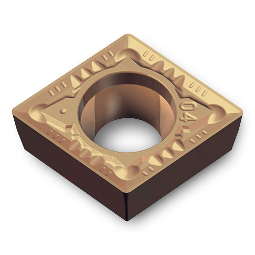 Picture of CCMT32.52FM TT5100 Ingersoll CCMT09T308FM TT5100 80.0° Positive Carbide 0.0310 0.79mm Radius Roughing, Semi Finishing