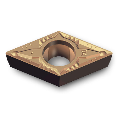 Picture of DCMT32.51FM TT5100 Ingersoll DCMT11T304FM TT5100 55.0° Positive Carbide 0.0160 0.41mm Radius Finishing