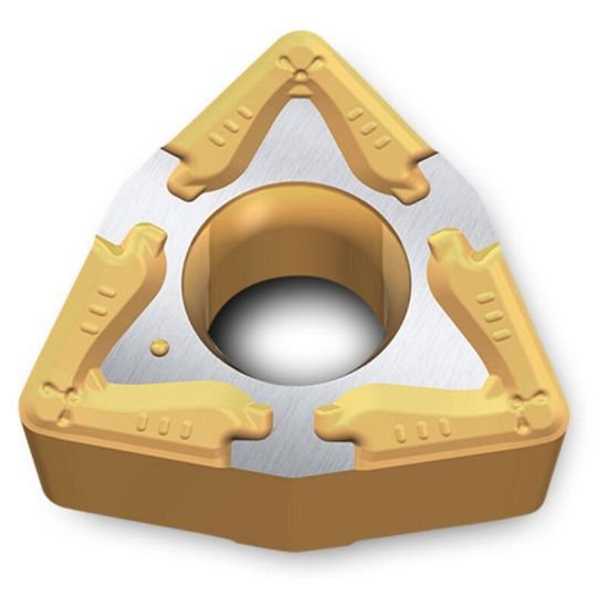 Picture of WNMX332WA TT7005 Ingersoll WNMX060408WA TT7005 Trigon Negative Carbide 0.0310 0.79mm Radius Roughing, Semi Finishing