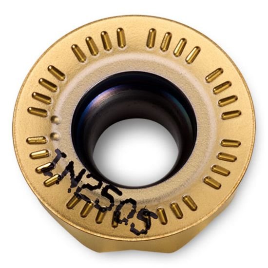 Picture of Ingersoll RJLT1304MON IN2530 Milling Insert Round 0.250 TiAIn + TiN FormMasterShear Insert