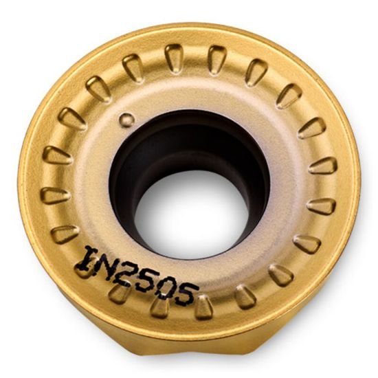 Picture of Ingersoll RJLT1907MOTN IN2505 Milling Insert Round 0.375 TiAIn + TiN FormMasterShear Insert