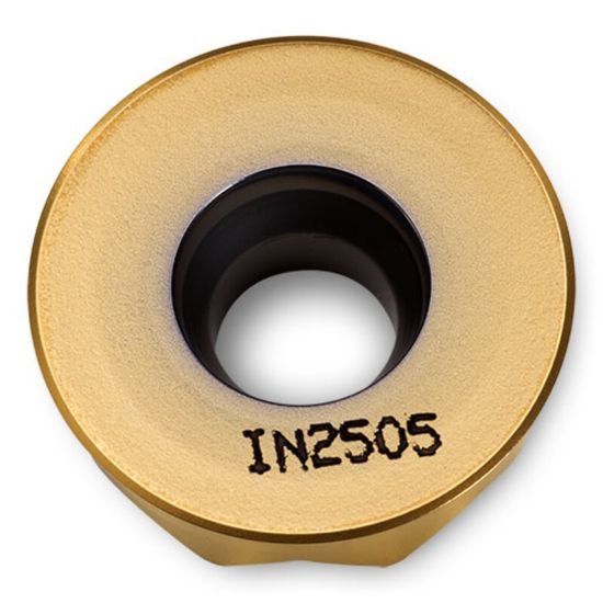 Picture of Ingersoll RJLW1907MOTN IN2505 Milling Insert Round 0.375 TiAIn + TiN FormMasterShear Insert