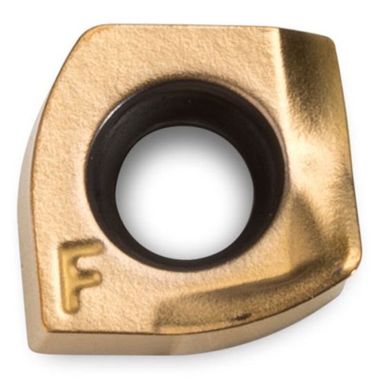 Picture of Ingersoll UNHU0503TR IN2505 Milling Insert Tear Drop 0.035 TiAIn + TiN Tetra Insert Carbide