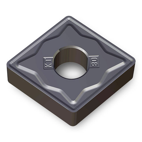Picture of CNMG433KT TT7025 Ingersoll CNMG120412KT TT7025 80.0° Negative Carbide 0.0470 1.19mm Radius Roughing