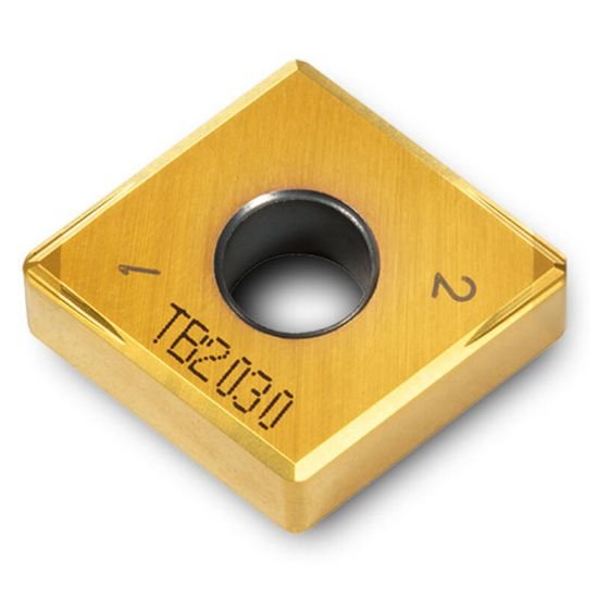 Picture of CNGA432LS-WZ TB7015 Ingersoll CNGA120408LS-WZ TB7015 80.0° Negative CBN 0.0310 0.79mm Radius Roughing, Semi Finishing