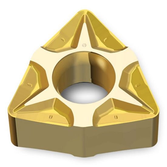 Picture of WNMX332FM TT8115B Ingersoll WNMX060408FM TT8115B Trigon Negative Carbide 0.0310 0.79mm Radius Roughing, Semi Finishing