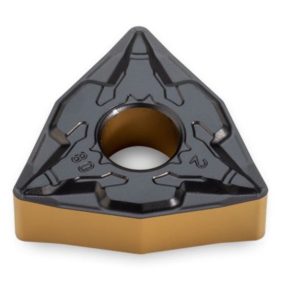 Picture of WNMG432FLP TT8115B Ingersoll WNMG080408FLP TT8115B Trigon Negative Carbide 0.0310 0.79mm Radius Roughing, Semi Finishing
