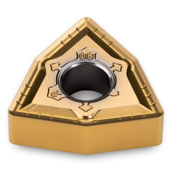 Picture of WNMG432MGS TT3020 Ingersoll WNMG080408MGS TT3020 Trigon Negative Carbide 0.0310 0.79mm Radius Roughing, Semi Finishing