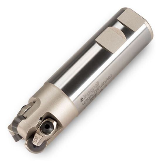 Picture of Ingersoll 1DB1H-1201581R02 Milling Cutter Button Cutter 1.250 Cylindrical1.2500 3 Flute 0.25 Max DOC 4.720 OAL