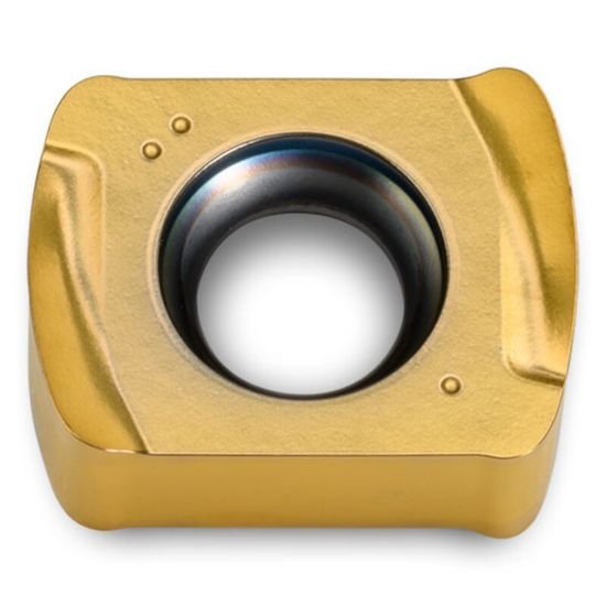 Picture of Ingersoll UNLU1105M0TR-ML IN2505 Milling Insert Tear Drop 0.120 TiAIn + TiN PowerFeed+ Insert