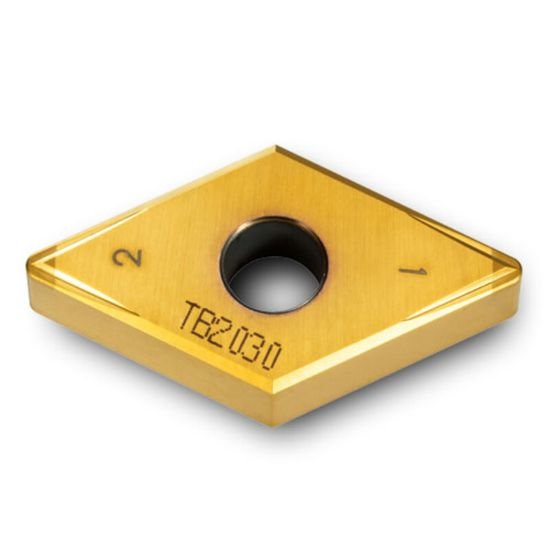 Picture of DNGM432CM-LS2 TB2030 Ingersoll DNGM150408CM-LS2 TB2030 55.0° Negative CBN 0.0310 0.79mm Radius Roughing, Semi Finishing