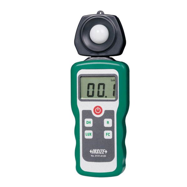 Picture of Insize 0131-A120 Light Meter, 0.01~19.99FC, 0.1~199.9FC, 1~1999FC, 10~19990FC, 0.1~199.9Lux, 1~1999Lux, 10~19990Lux, 100~199900Lux