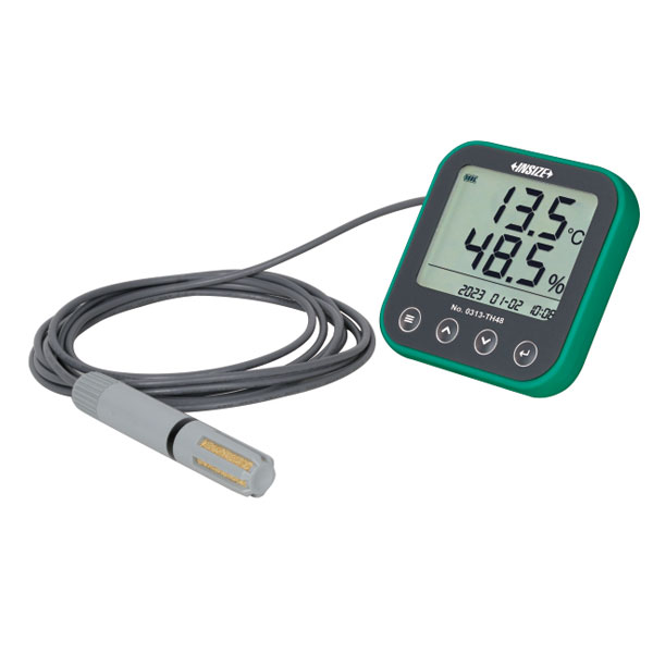Picture of Insize 0313-Th48 Thermohygrometer (External Sensor), -40°F~176°F/-40°С~80°С