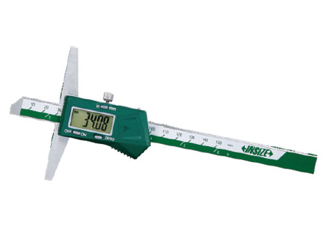 Picture of Insize 1141-300AWL Digital Depth Gage, 0-12"/0-300mm, built-in wireless