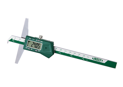 Picture of Insize 1142-500AWL Digital Hook Depth Gage, 0-20"/0-500mm, built-in wireless