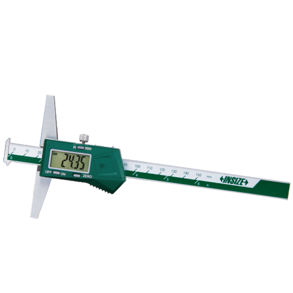 Picture of Insize 1144-200A Digital Double Hook Depth Gage, 0-8"/0-200mm