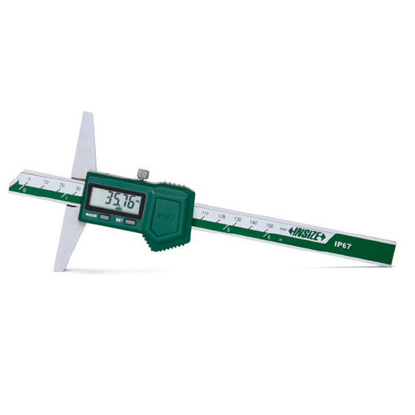 Picture of Insize 1149-300 Digital Waterproof Depth Gage, 0-12"/0-300mm