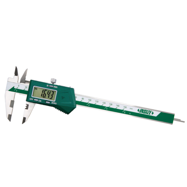 Picture of Insize 1165-150A Digital CRIMP Height Caliper, 0-6"/0-150mm