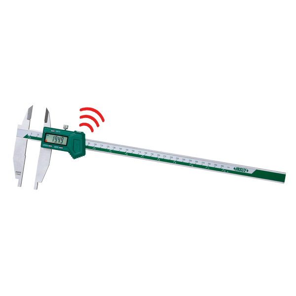 Picture of Insize 1171-200WL Digital Caliper (Non-Waterproof), 0-8"/0-200mm, built-in wireless