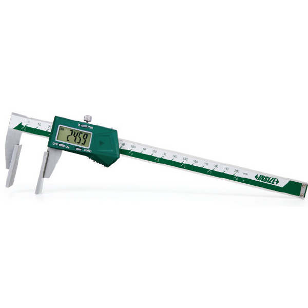 Picture of Insize 1172-200 Digital Caliper With Large Measuring Faces, 0-8"/0-200mm