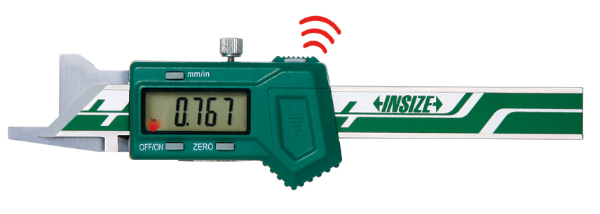 Picture of Insize 1180-63WL Wireless Digital Chamfer Gage, 0-.39"/0-10mm, Chamfer 30°