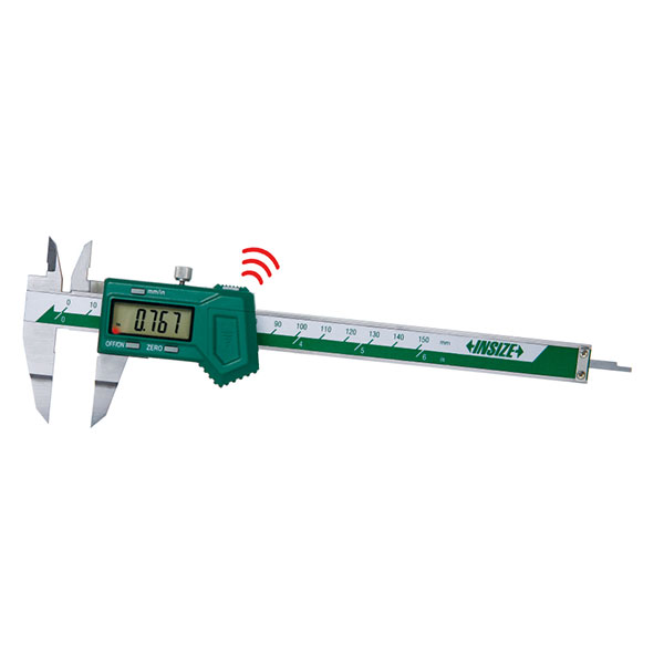 Picture of Insize 1188-150AWL Digital Blade Caliper, 0-6"/0-150mm, built-in wireless