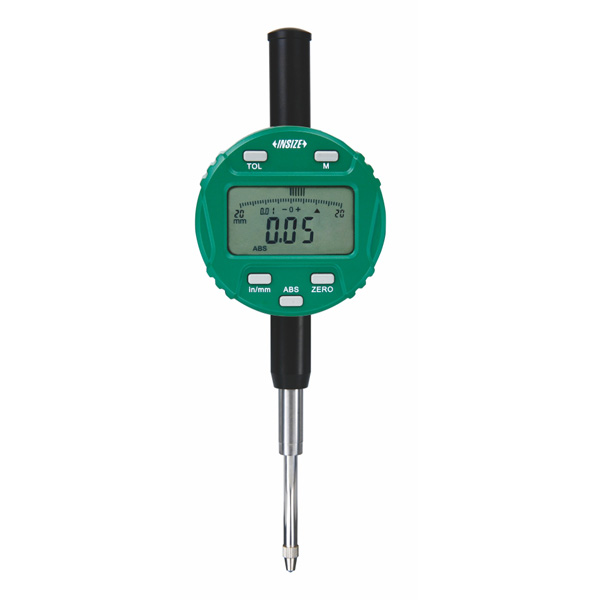 Picture of Insize 2104-10E Digital Indicator (advanced model), 1"/25.4mm, lug back