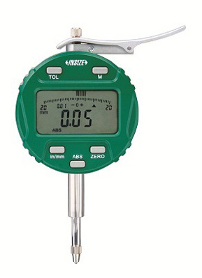 Picture of Insize 2109-10E Digital Indicator With LIFTING Lever，.4"/10mm, flat back