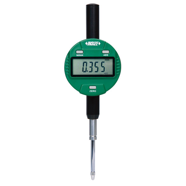 Picture of Insize 2112-10F Electronic Indicator, 25.4mm/1", resolution 0.01mm/0.0005", lug back