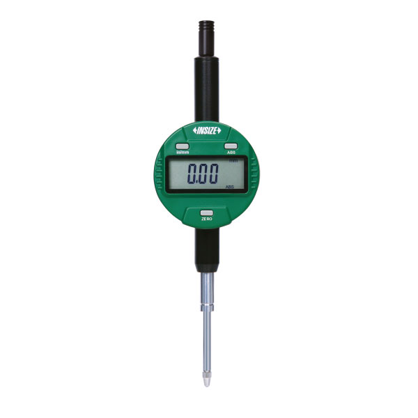 Picture of Insize 2112-501E Digital Indicator (standard model), 2"/50.8mm, flat back, with lift cap