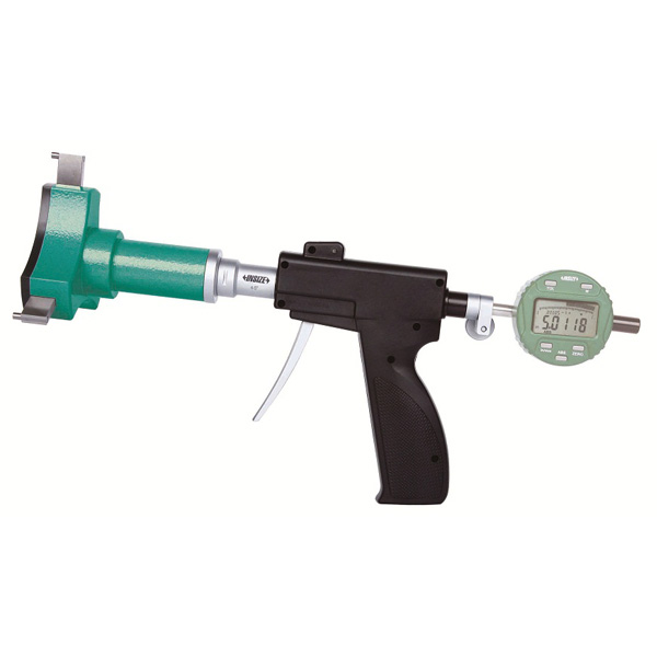 Picture of Insize 2124-E5 Pistol Grip Three Points Bore Gage, 4-5"