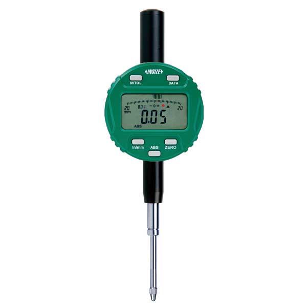 Picture of Insize 2139-10E Digital Indicator (With Transmit Button And Light), 1"/25.4mm, lug back