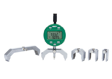 Picture of Insize 2197 Large Range Digital Radius Gage, R1(4-590"/100-1500mm), R2(4-590"/100-1500mm)