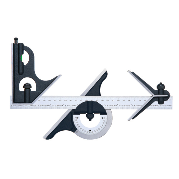 Picture of Insize 2274-4 Combination Square Set, 0.5mm, 1/32" And 1mm, 1/64"
