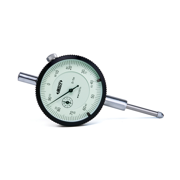 Picture of Insize 2307-1RF Reverse Reading Dial Indicator, 1", flat back
