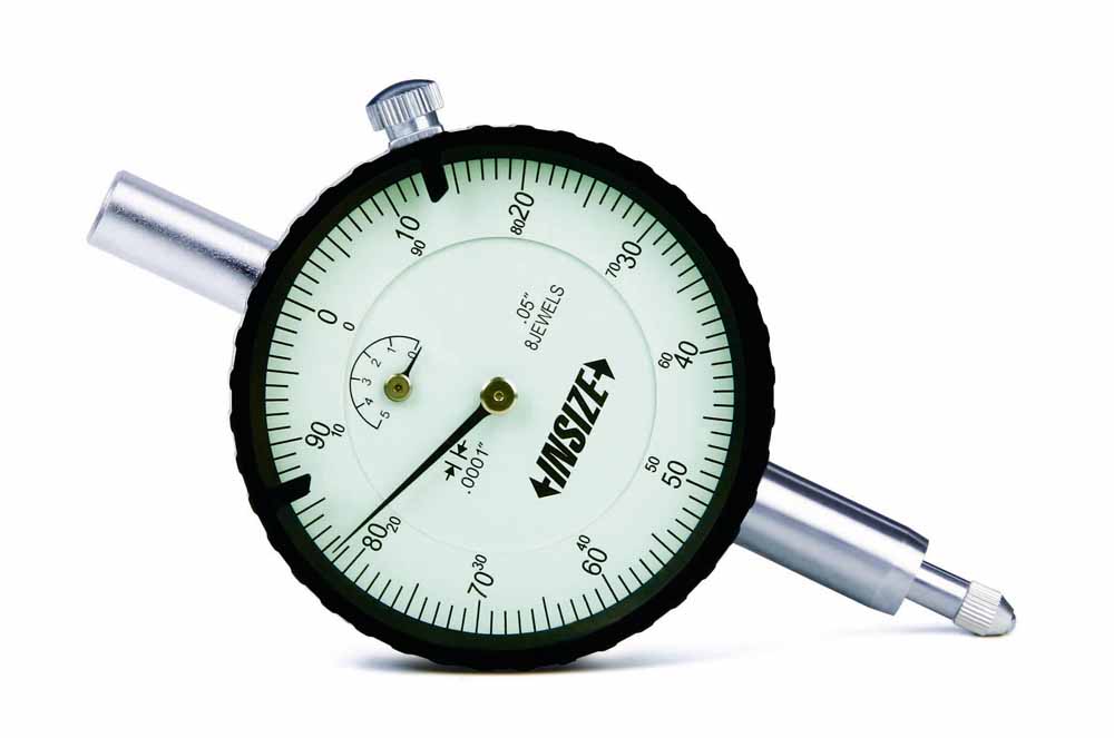 Picture of Insize 2315-05 Precision Dial Indicator, .05", lug back