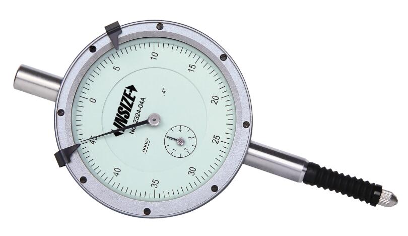 Picture of Insize 2324-04FA Waterproof Dial Indicator, 0.4"X.0005", flat back