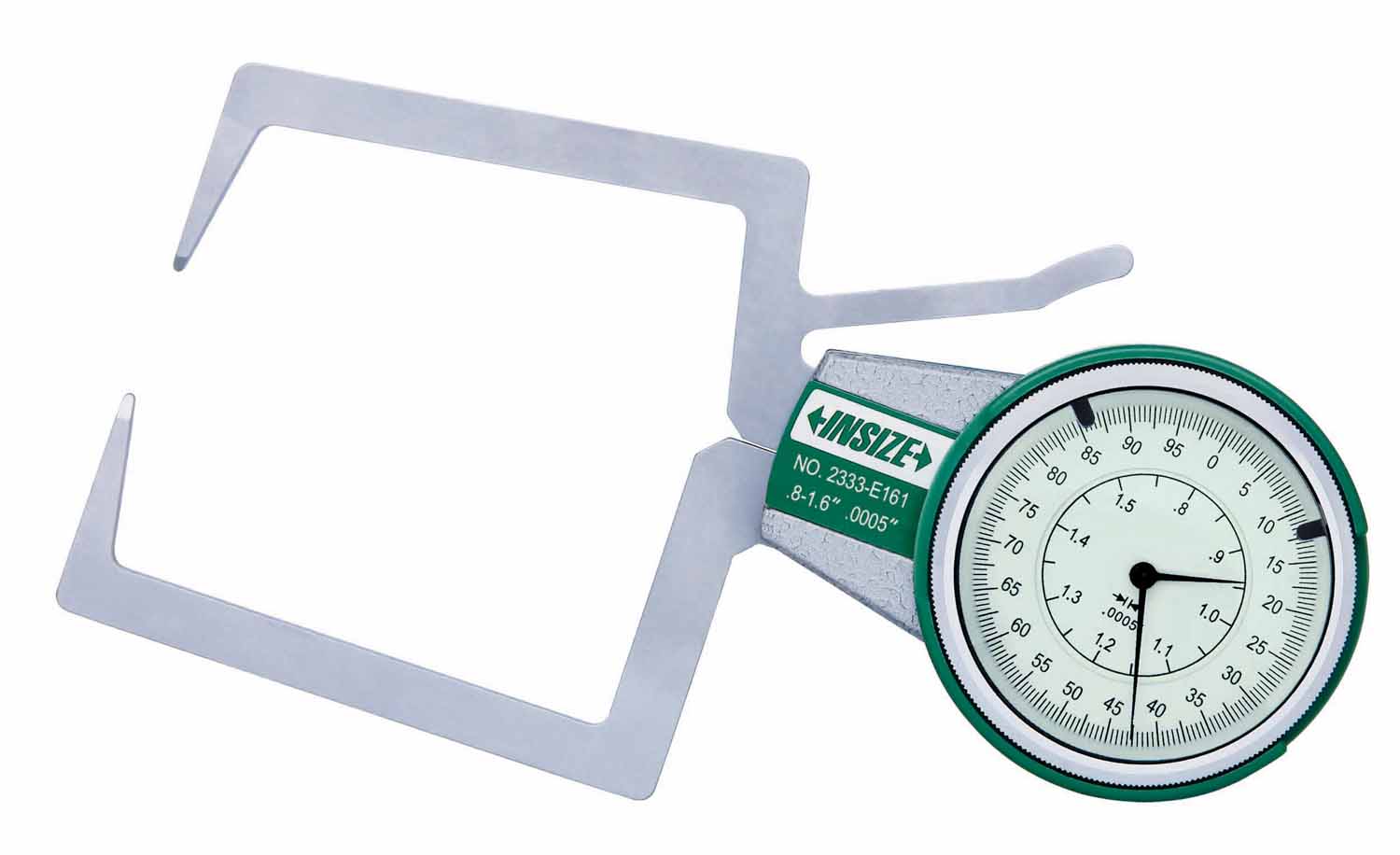 Picture of Insize 2333-E081 External Dial Caliper Gage, 0-.8",