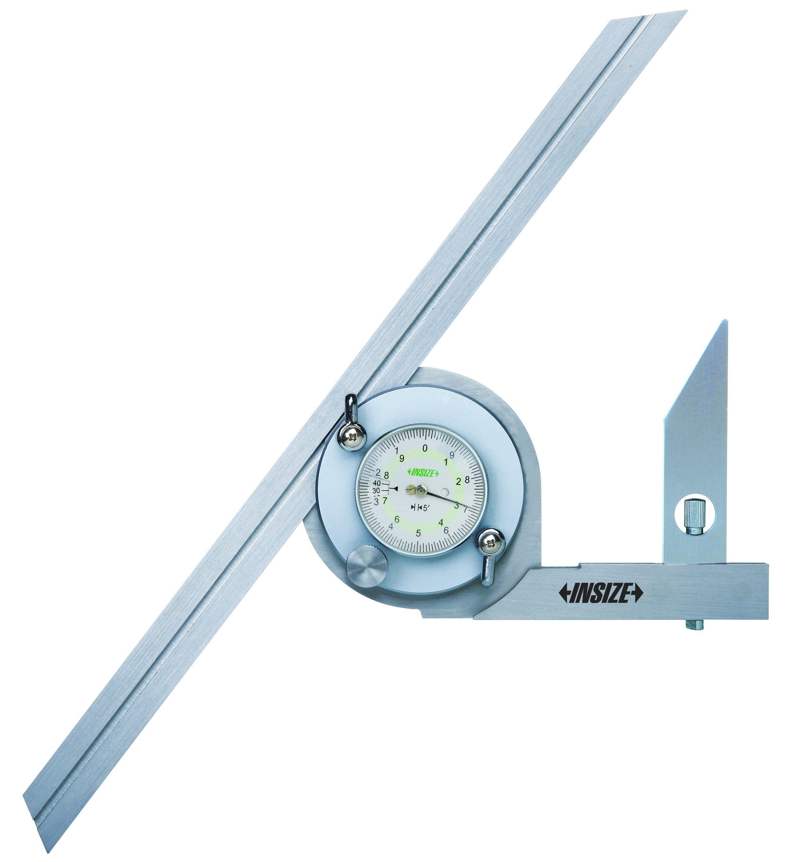 Picture of Insize 2373-360 Dial Protractor, 0-360°