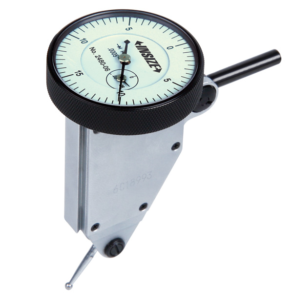 Picture of Insize 2480-06 Large Range Back Plunger Type Dial Test Indicator, .06"