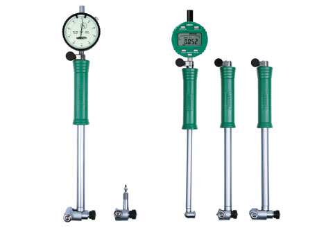 Picture of Insize 2824-S2E Bore Gage Set, 1.4-6", Dial Indicator Range .25"