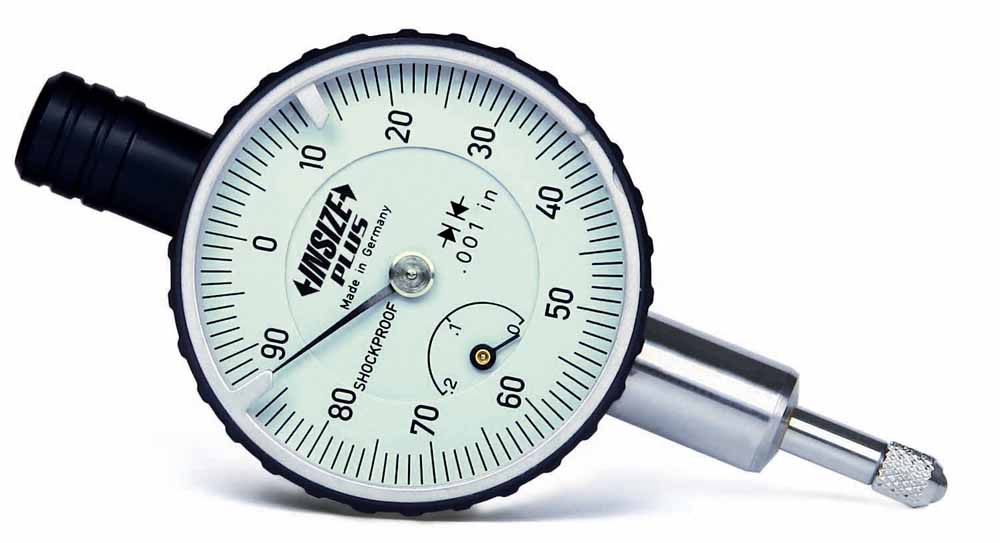 Picture of Insize 2832-02 Compact Dial Indicator, .2 ", lug back
