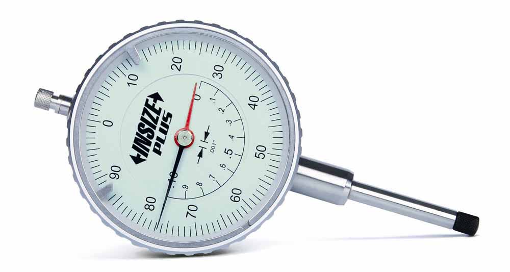 Picture of Insize 2837-05 Dial Indicator, .5", lug back